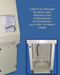 Cabine de nettoyage